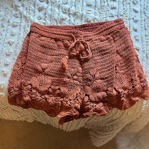 Abercrombie & fitch high rise knit shorts - XS